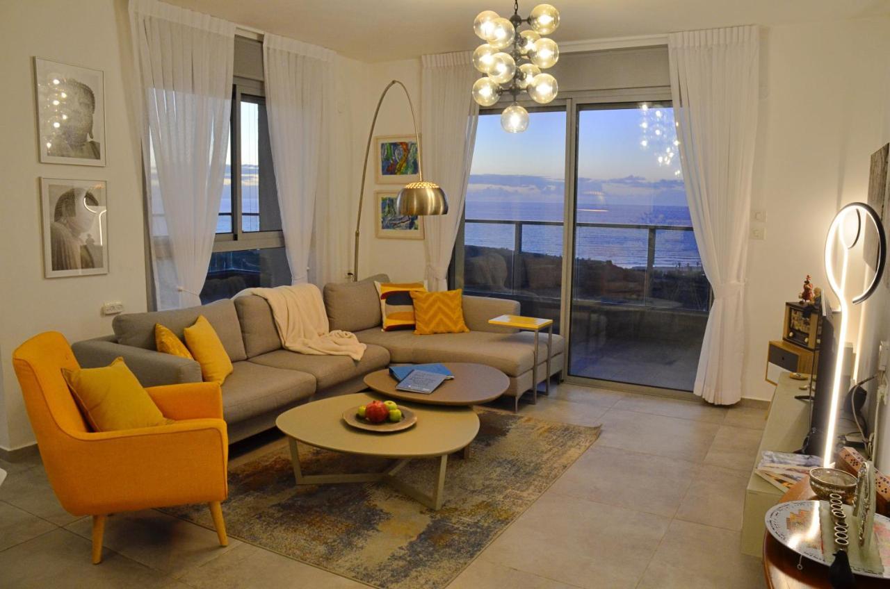 Amazing Sea View, Steps To Beach, Near Tel-Aviv バト・ヤム エクステリア 写真